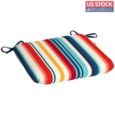 Mainstays Modern Striped Rectangular Outdoor Seat Cushions