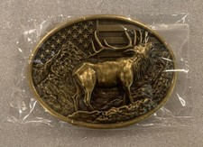 Men/Women Metal Cowboys Belt Buckle Deer Nature Hunter Western Perfect For Gifts