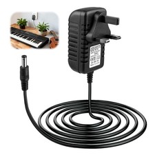 12V 2A Keyboard Netzteil für Yamaha 2m Electronic Keyboard Kabel DC 5,5 *...