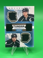 2016-17 Upper Deck Artifacts Tundra Teammates Duos Relics Brown Doughty #/199