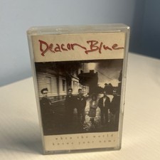 Deacon Blue Cassette Tape When The World Knows Your Name Album 1989 80s Vintage