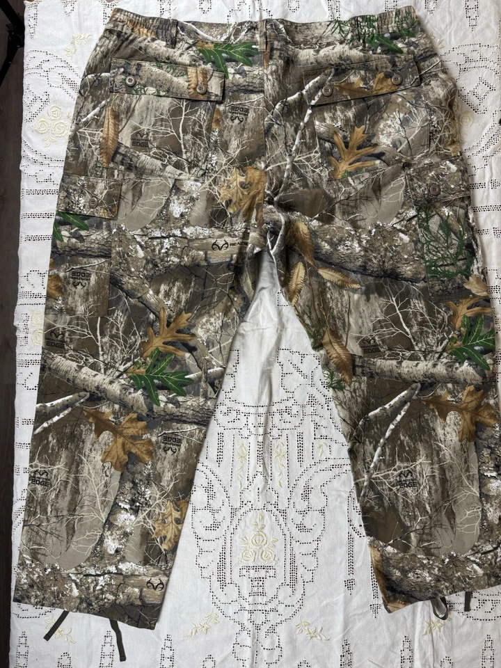 Midway USA Realtree EDGE Camo Cargo Pants 46x30 NWT Hunting Outdoor Gear - Image 2 of 4