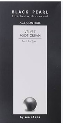 SEA OF SPA -BLACK PEARL - Velvet Foot Cream 150 ml
