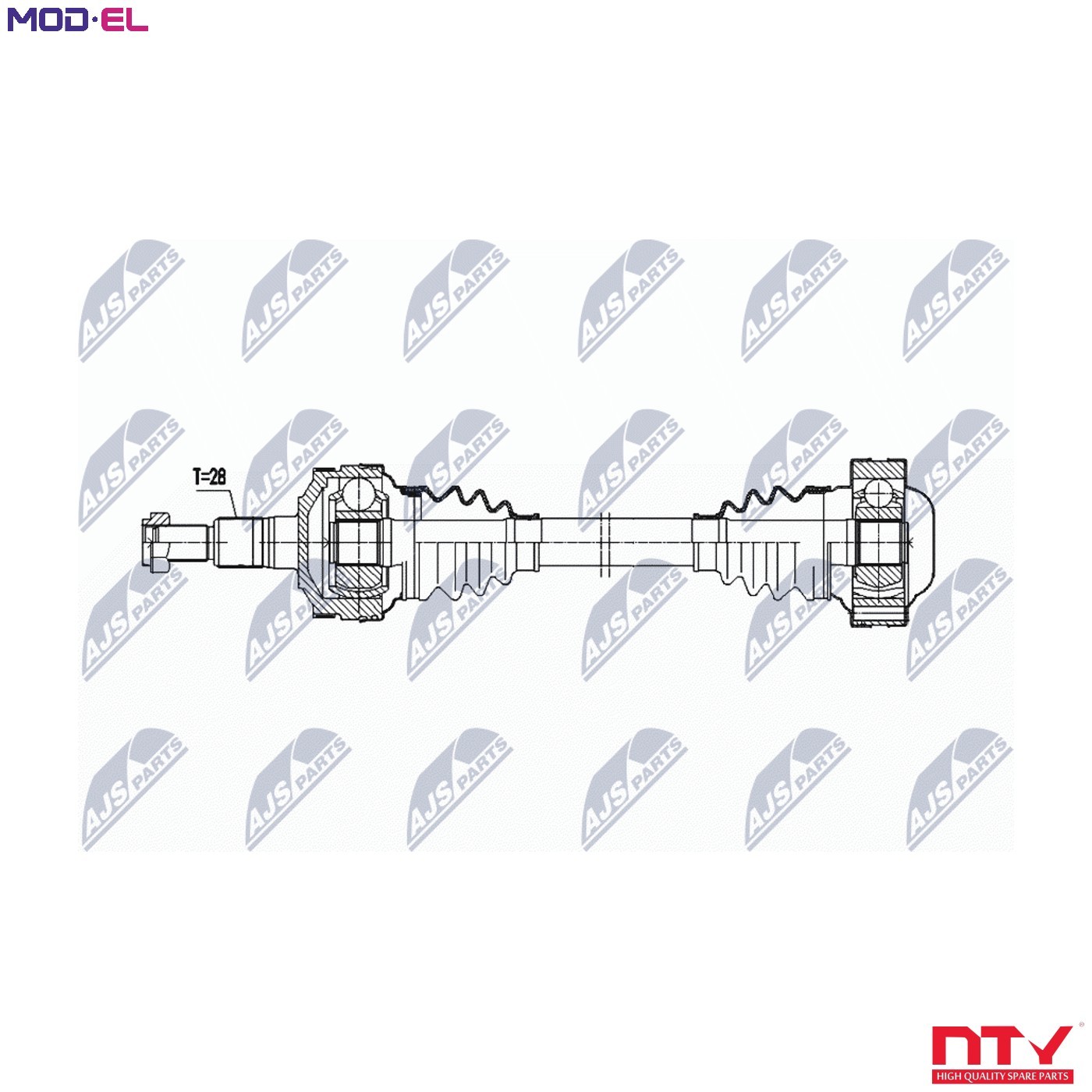 Driveshaft For Porsche Boxster 2.5 96-99 2.7 99-04 Rear Left Mtm - Image 9