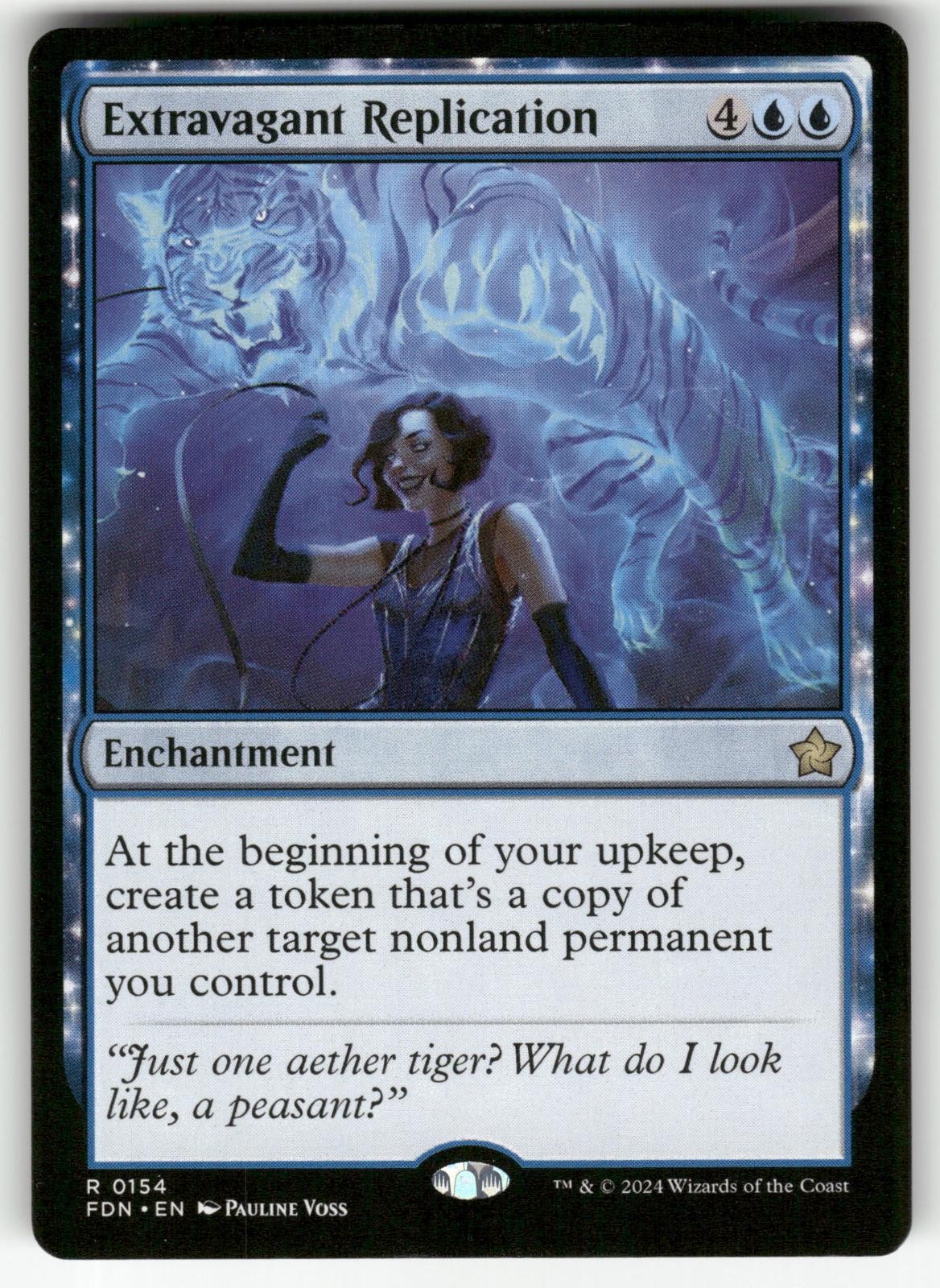Extravagant Replication 154 Rare Foundations Magic: The Gathering Near Mint