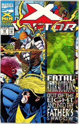 X-Factor #92 1993 Marvel Comics NM- Comic Book Direct Edition
