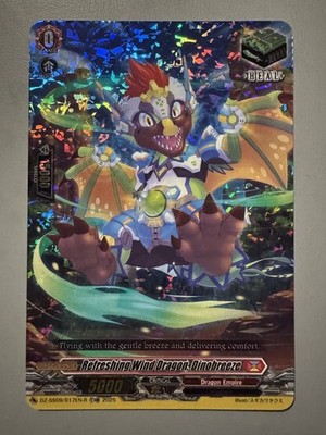 CARDFIGHT VANGUARD REFRESHING WIND DRAGON DINOBREEZE DZ-SS09/017EN-R TDR