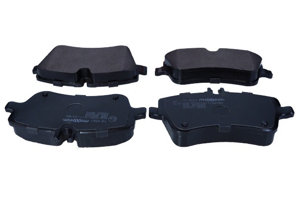 Bremsbelagsatz Vorderachse FÜR MERCEDES-BENZ - Maxgear 19-0561-image