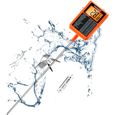 ThermoPro TP510 Waterproof Digital Candy Thermometer with Pot Clip 20cm Long...