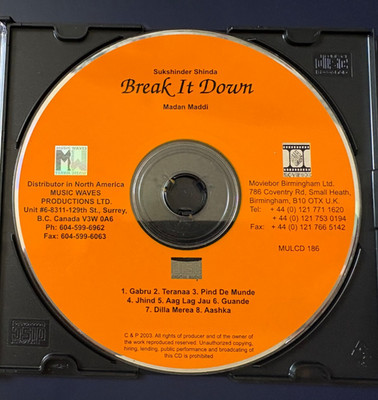 Break it down (Sukshinder Shinda)