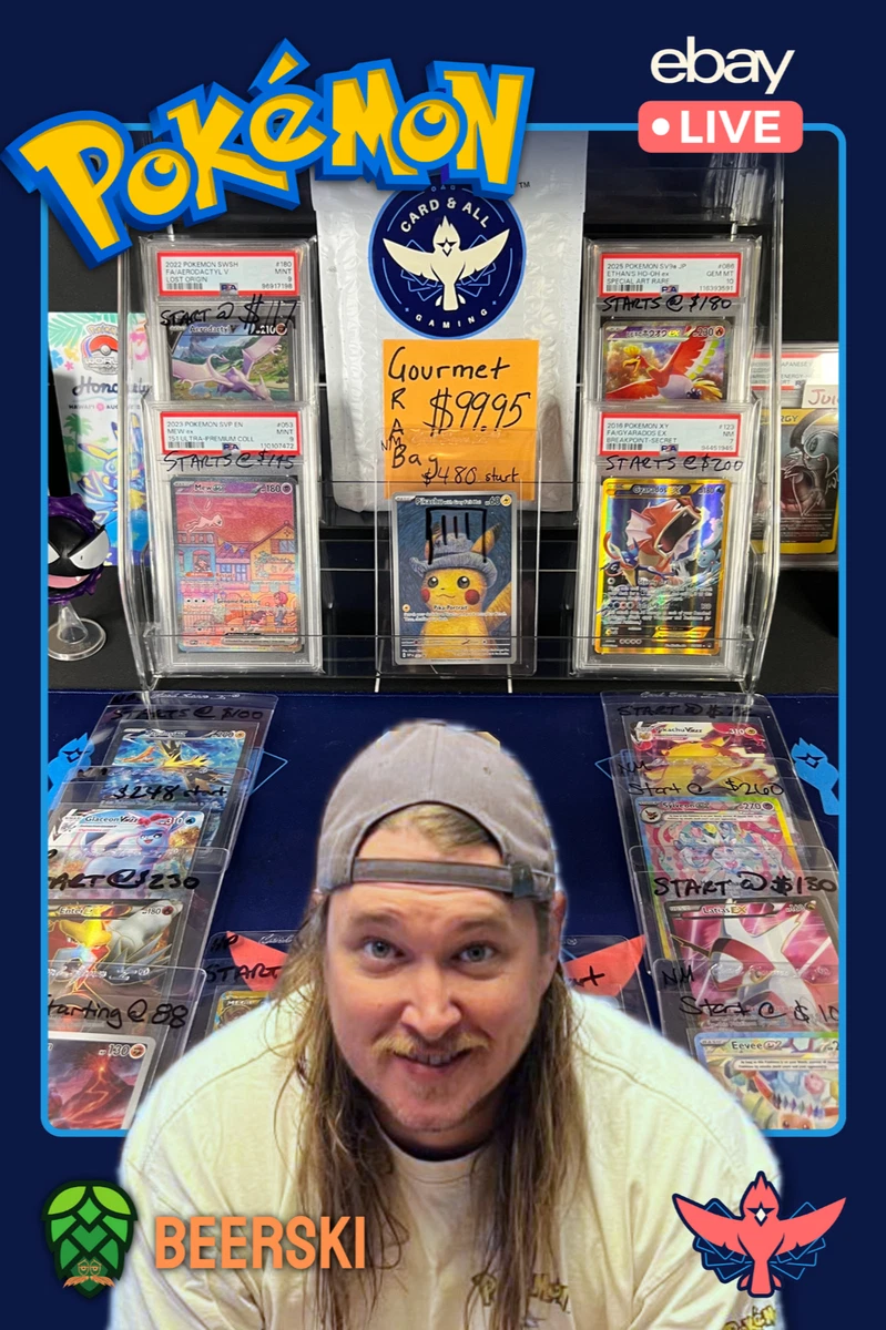 $1 Starts! Pokemon Singles! Graded Cards! Pack Rips! (Let's have FUN ...