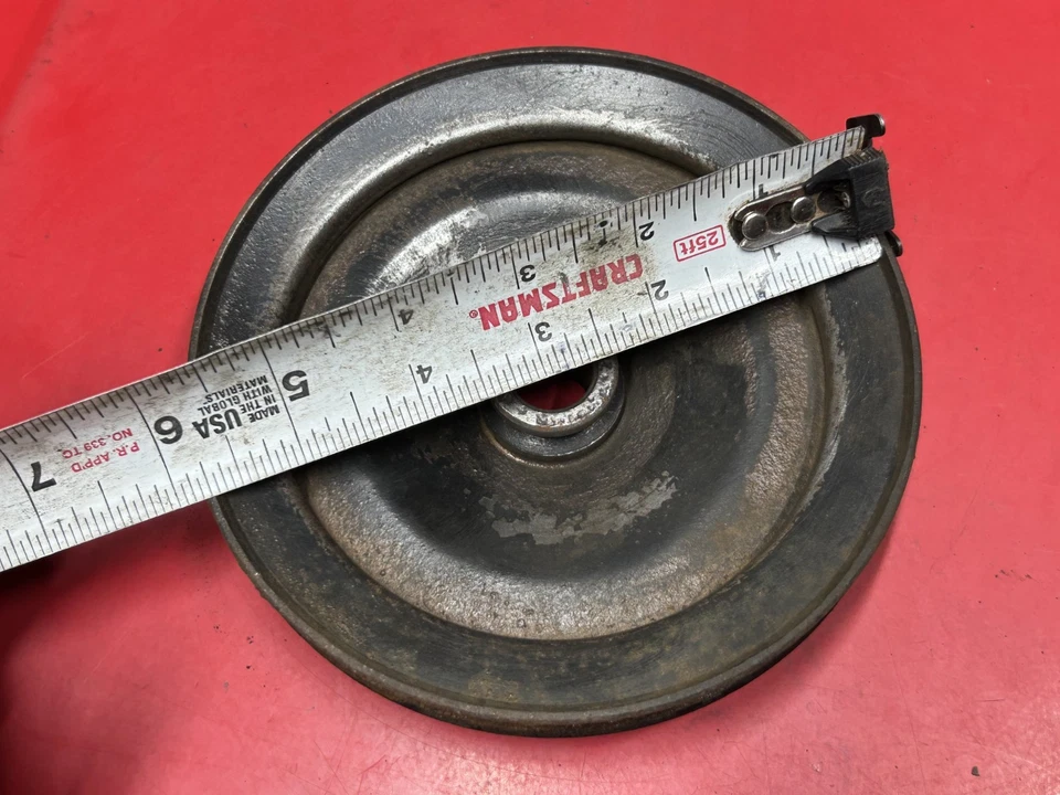 Polia de bomba de direção hidráulica 1980-86 Ford F150 2WD SEM A/C - 4,9L E0TC-3D673-GA - Imagem 4 de 4