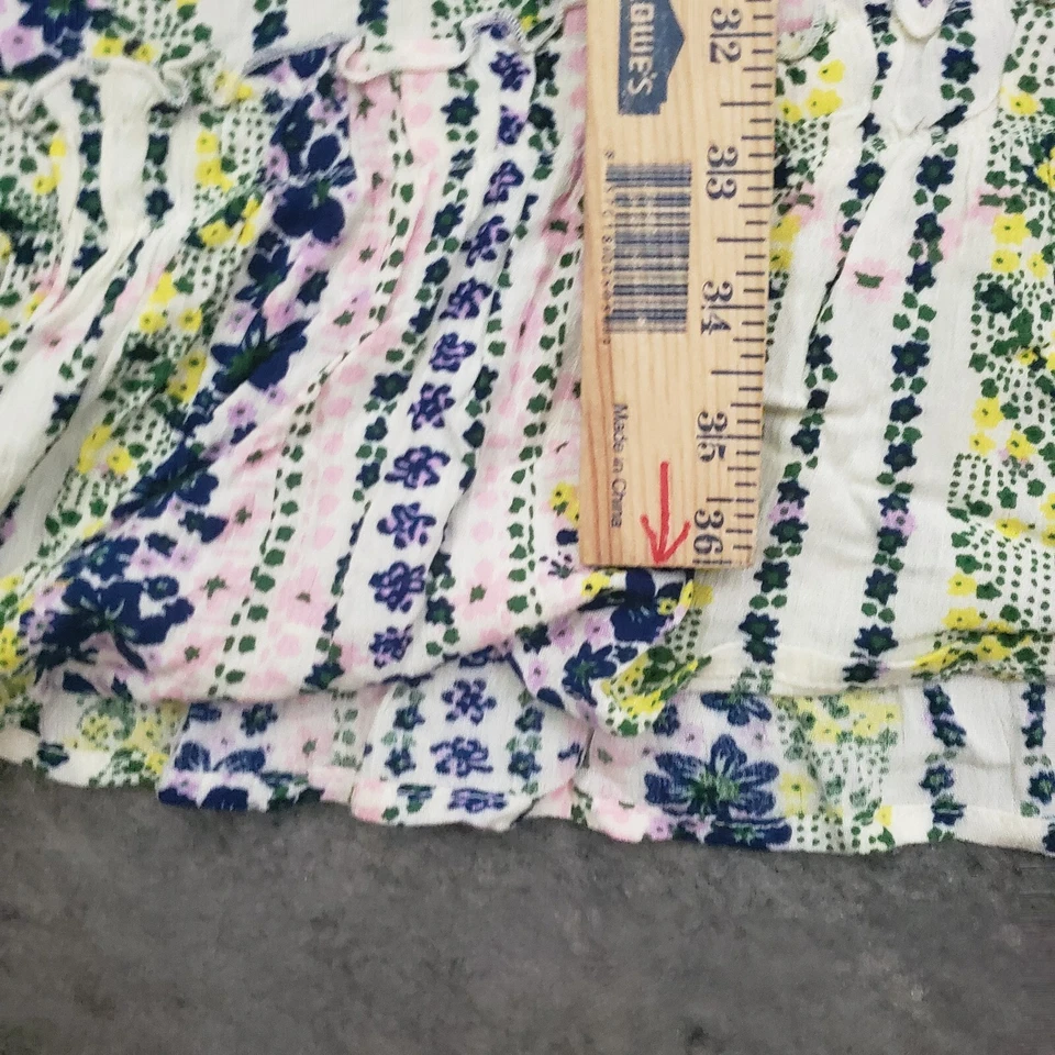 Buffalo David Bitton Dress Women Medium A-line Tank Sleeveless Floral Multicolor - Image 4 of 4