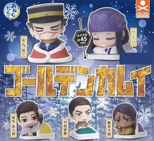 Golden Kamuy Mini Figure Onemutan Capsule Toy Complete 5 Types set Gacha