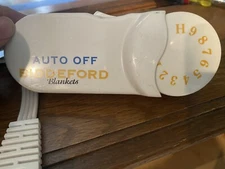 Biddeford TC13BA Single Control Electric Blanket Controller - White