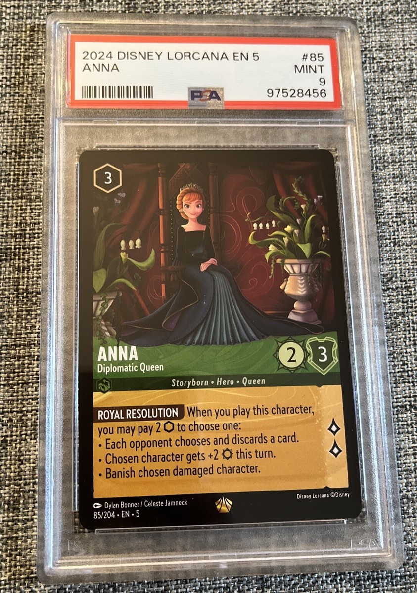 lorcana anna card Lorcana - Anna (Diplomatic Queen) - 85/204 - Legendary (Foil) main image 1