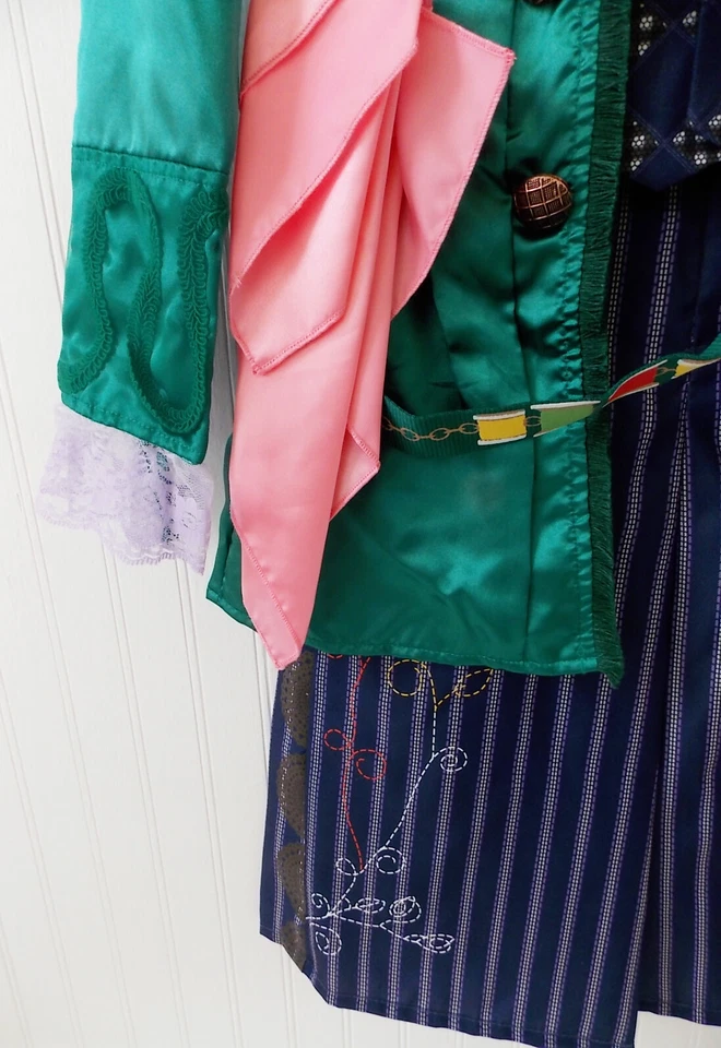 Disney Store Sombrerero Loco Niño Disfraz 5-6 Sombrero Peluca Alicia en el País de las Maravillas Halloween Foto 3 de 4