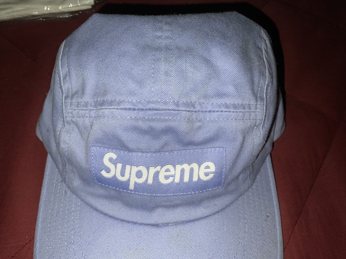 Supreme Military Camp Cap (FW22) Light Blue