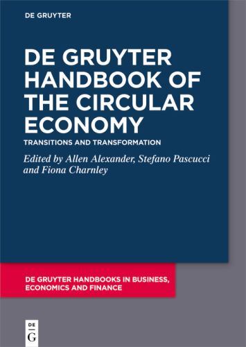 Handbook of the Circular Economy : Transitions and Transformation by Stefano ...