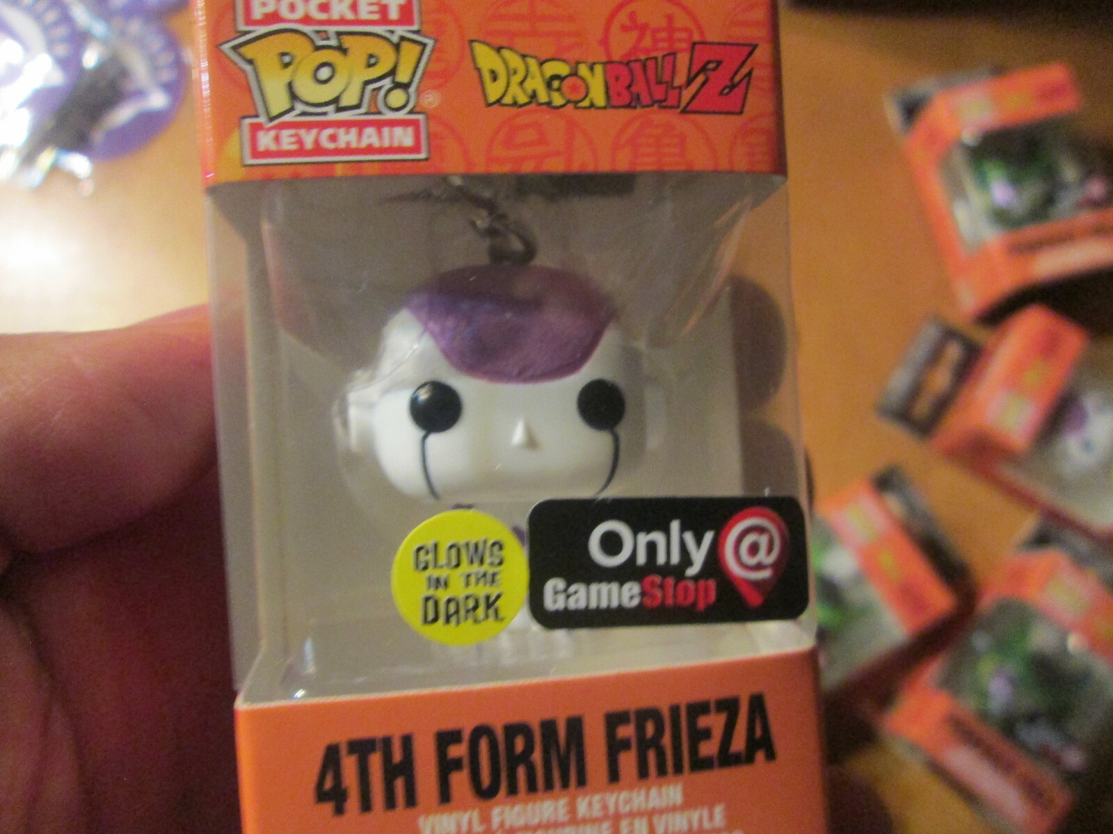 Funko Pop Pocket DRAGON BALL Z 4TH FORM FRIEZA GITD GLOWS DARK GAMESTOP