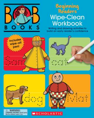 Bob Books - Wipe-Clean Workbook: Beginning Readers Phonics, Ages 4 and Up,: Used
