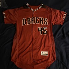 Arizona Diamondback Matt Buschmann Game Issued / Worn Majestic Jersey Size 46