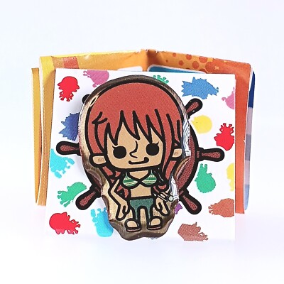 Nami One Piece × Panson Works ZEPPIN series Pin Badge From Japan F/S