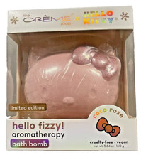 Hello Kitty Coco Rose Hello Fizzy Aromatherapy Bath Bomb Limited Edition