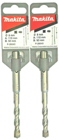 Set 2 Makita Sds-Plus Bohrer 8Mm 8X110 8 Mm Hammerbohrer Beton Stein # P-29343