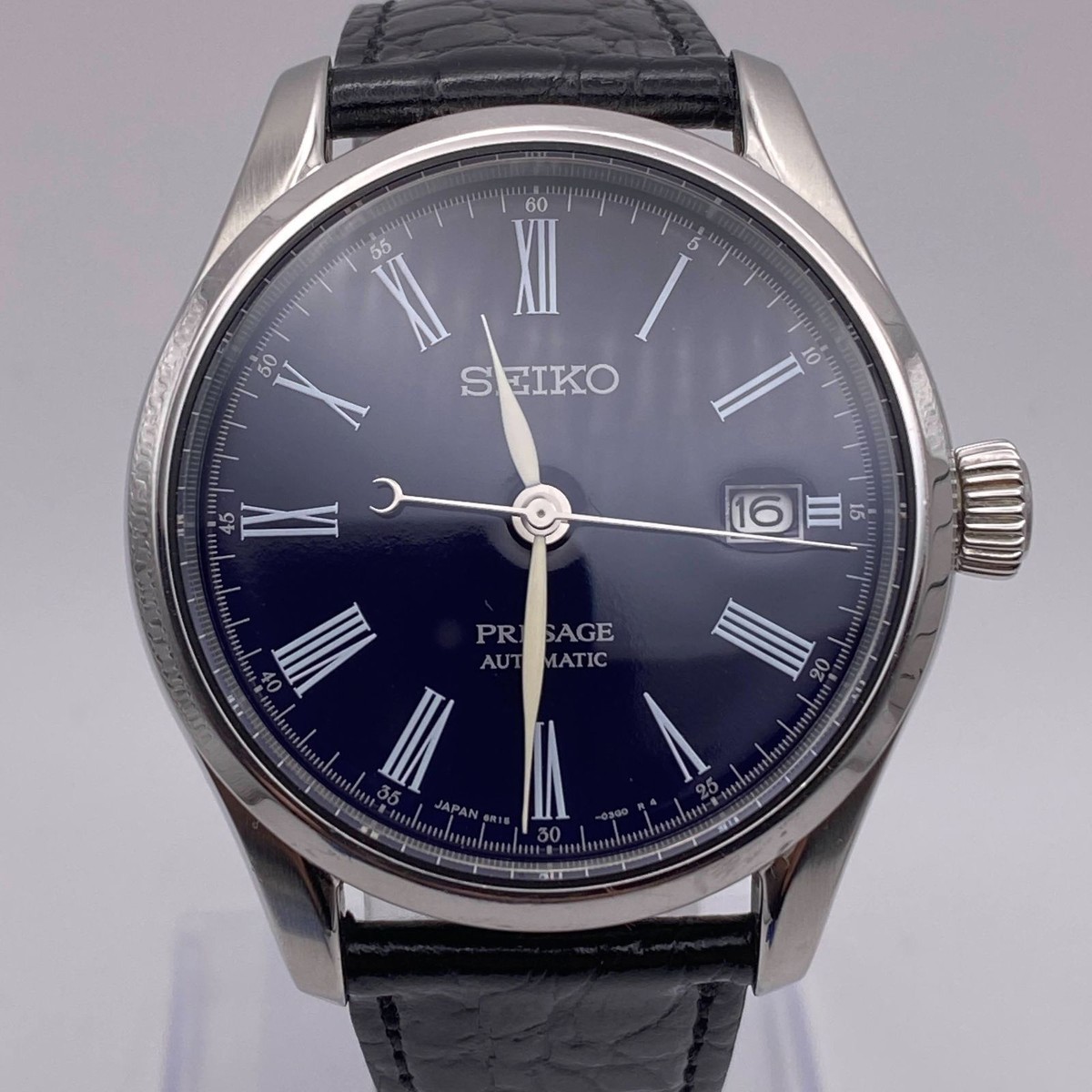 Seiko Presage SARX053 Automatic Watch w/ Blue Enamel Dial AR 