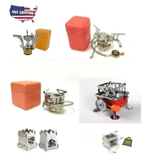 ON SALE! Portable Gas Propane Stove Outdoor Butane Hiking Picnic Burner Cookware