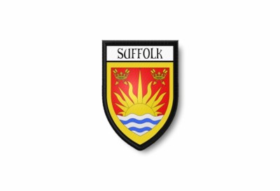 Patch Ricamato Con Bordo A Scudo – Souvenir Bandiera Contea Di Leicestershire