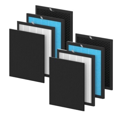 Airmax 10L Pro HEPA Filter Replacement Set Of 2 Compatible with Okaysou Airmax 