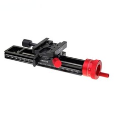 Aluminium Alloy Double Precision Stacked Photography Macro Focusing Rail Slider