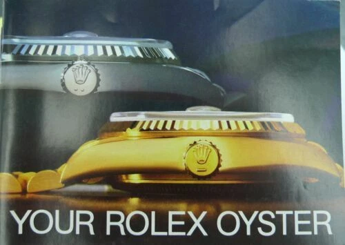 Rolex Watch Manuals, Guides & Catalogues