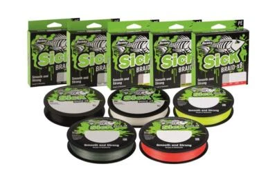 (0,106€/m) Berkley Sick Braid X8 300m geflochtene Angelschnur alle Farben Schnur