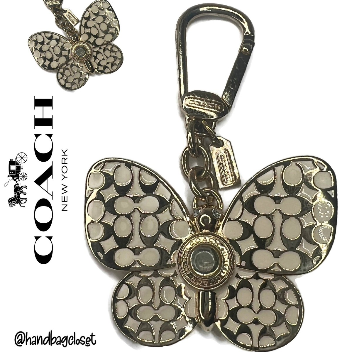 Coach keychains 11 pieces charms keyring