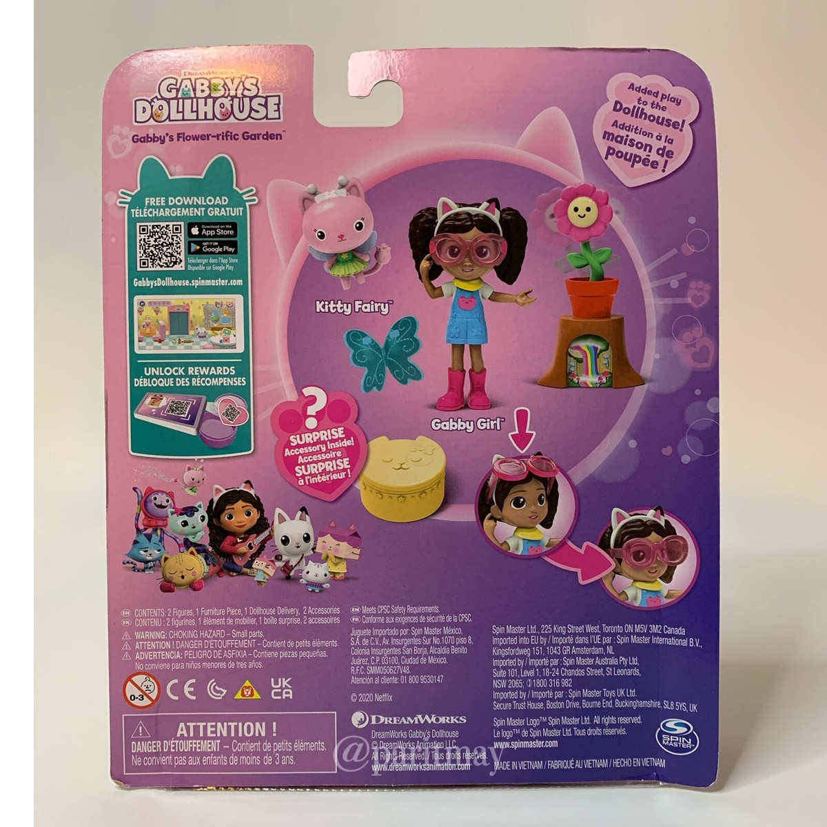 Gabby出品　まとめて15個 Amazon.com: Gabby's Dollhouse, 15 Pc Celebration Dollhouse, 25