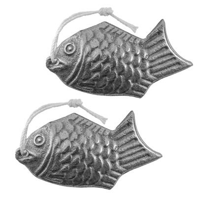 Iron Fish 2 Pack - Natural Source of Cooking Tool Add Safe Food and Water, For