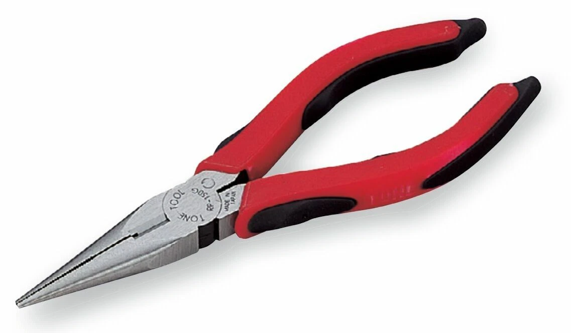 TONE MASTER GRIP NEEDLE NOSE PLIERS JIS RP 150G