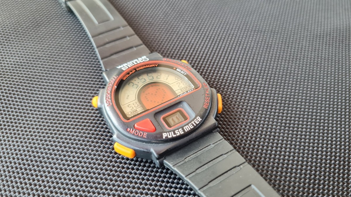 1989's SEIKO S240-400C SPORTS PULSE 腕時計 1989's SEIKO S240-400C SPORTS PULSE 腕時計 Vintage 38mm