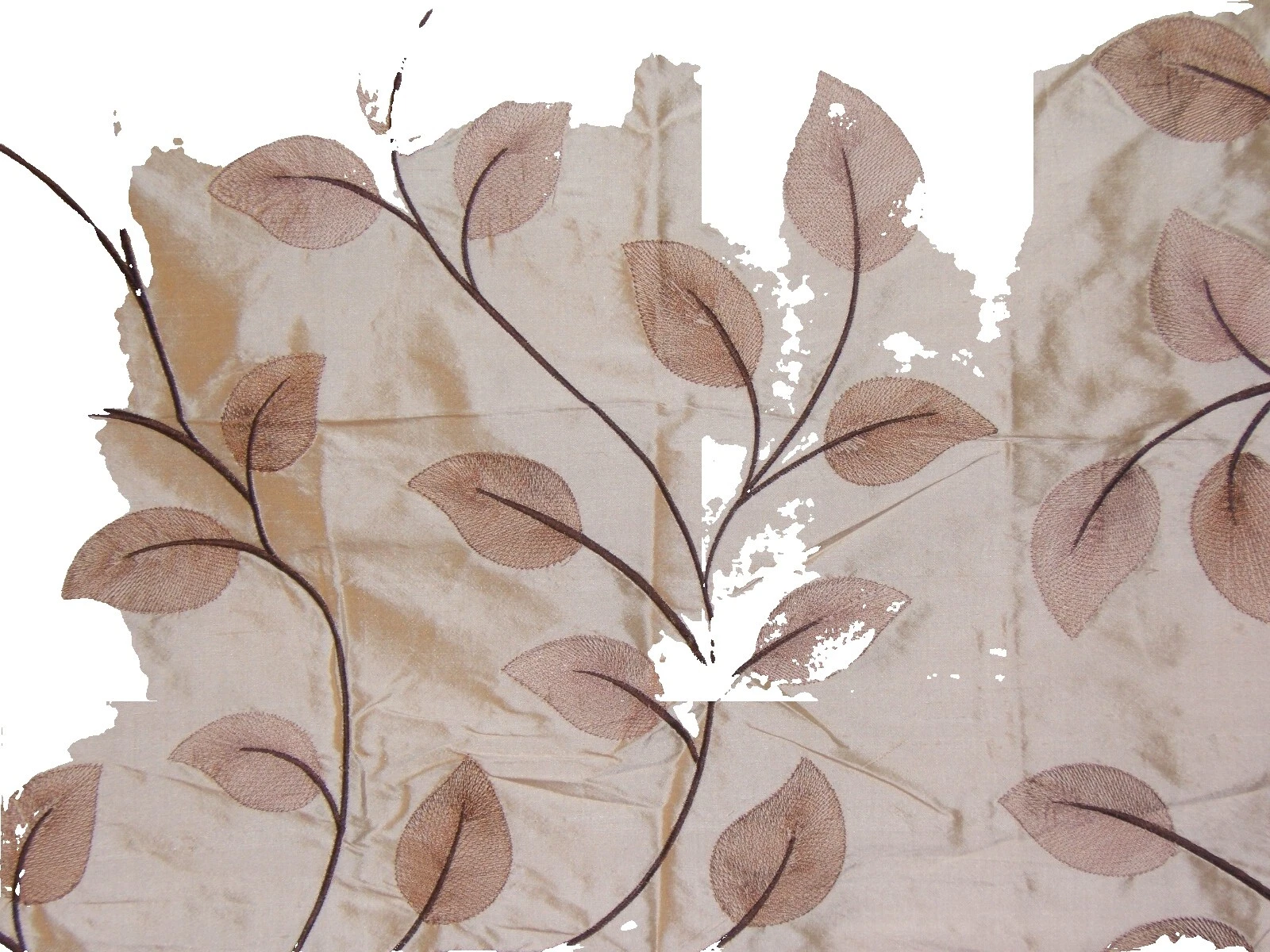 Temas mixto seda telas artesanales de Tapicería