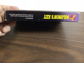 NES SOLOMON&rsquo;S KEY * CIB * Tecmo Manual Box COMPLETE GOOD Personal Collection