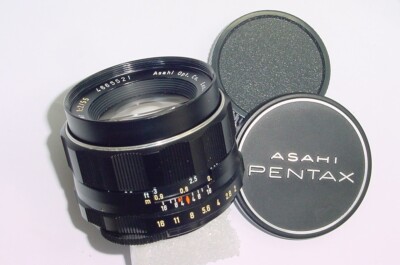 Pentax Super-Takumar 55mm F/2 M42 Mount Manual Focus Standard Objektiv - wie neuwertig