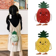 Kid Purse Pineapple Crossbody Bag Shoulder Mini Handbag Toddler Girls Gift