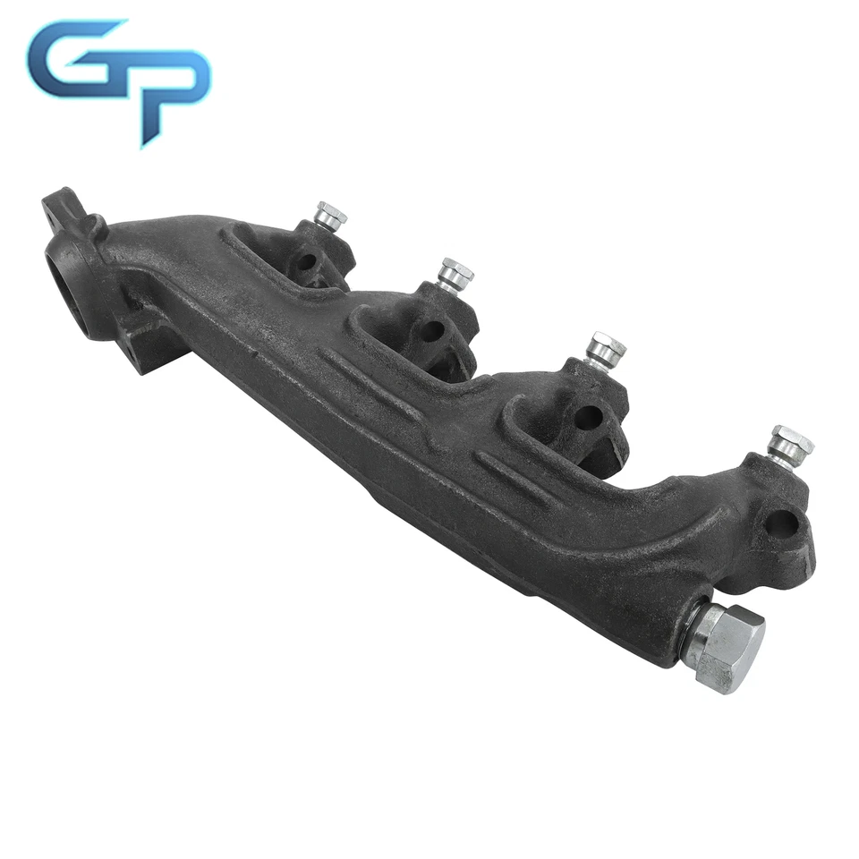 Colector de escape diestro y derecho para Ford E-350 Econoline Club Wagon 88-96 con kit de junta Foto 3 de 4