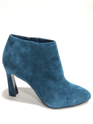 Nine West Women’s Raze, Blue Zip Ankle Boot, Size