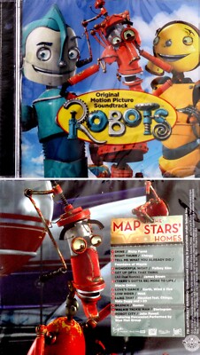 ROBOTS *NEW* 2005 VIRGIN AMERICA OST CD (CHINGY, JAMES BROWN, EARTH WIND&FIRE)