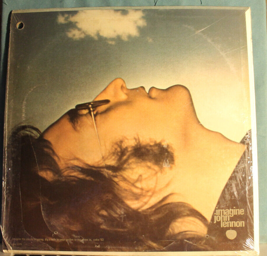 JOHN LENNON---IMAGINE (Lg NM Poster iis Included) | eBay