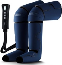 Air Compression Leg Massager with Heat for Foot, Calf, Knee Thigh